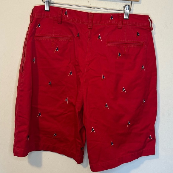 Polo by Ralph Lauren Red Men's Shorts Size 35 - Picture 2 of 4